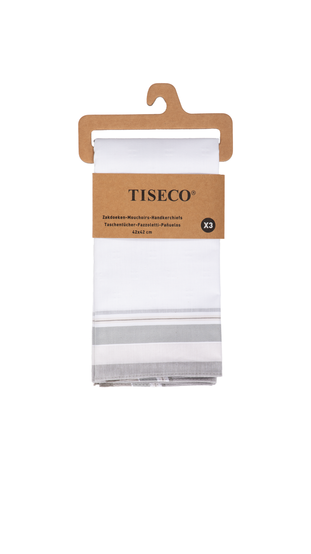 HERENZAKDOEKEN REGAL 2 - TAUPE