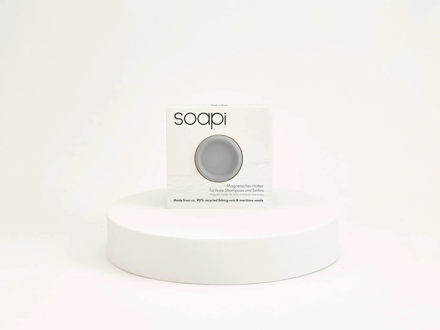 MAGNETISCHE ZEEPHOUDER - GRIJS