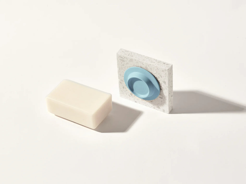 MAGNETISCHE ZEEPHOUDER - LICHTBLAUW