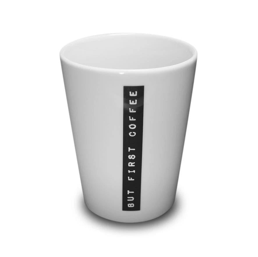 BEKER BUT FIRST COFFEE