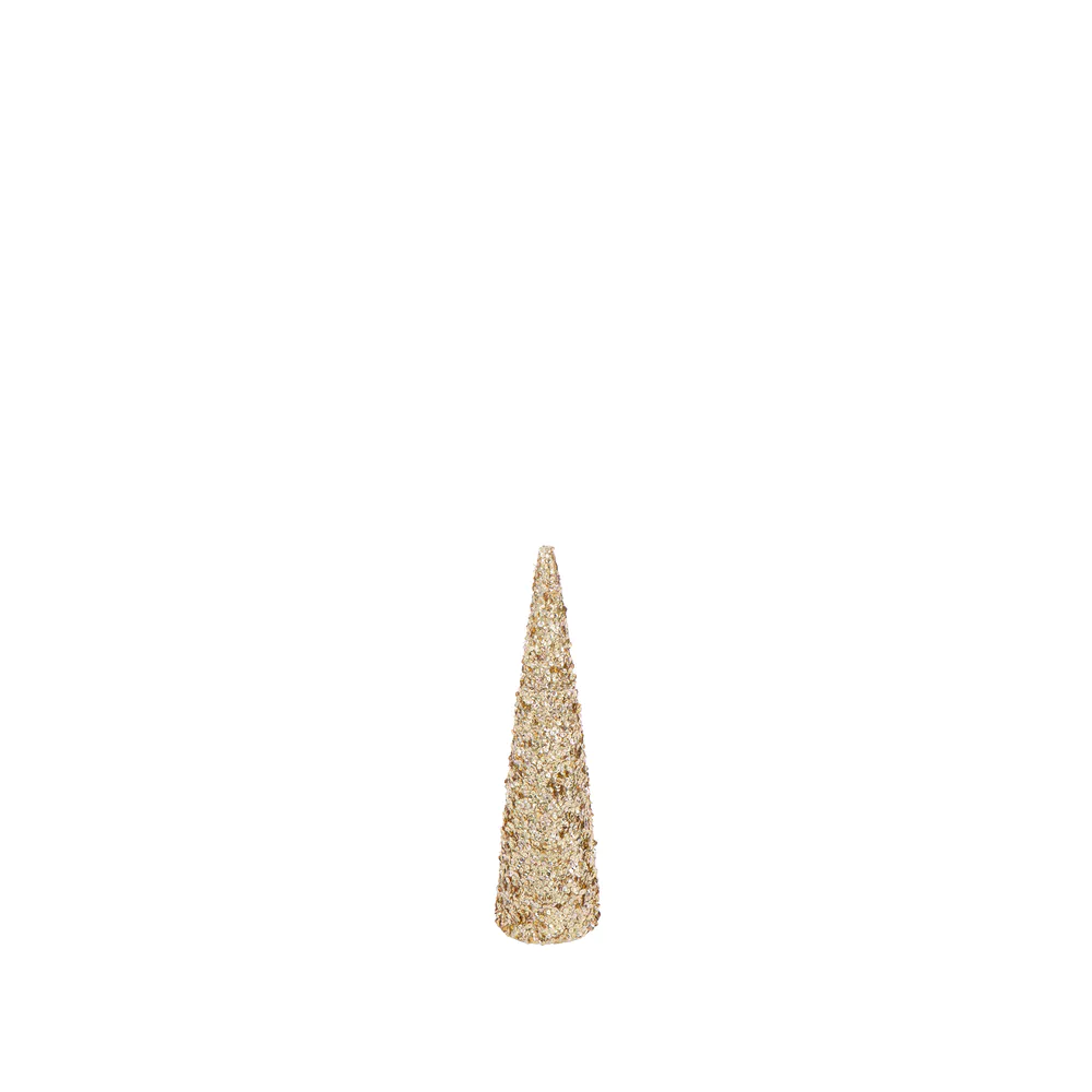 GOUDEN KEGEL MET PAILLETTEN