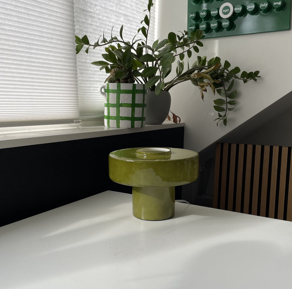 FOZA TAFELLAMP KLEIN - ARMY GREEN