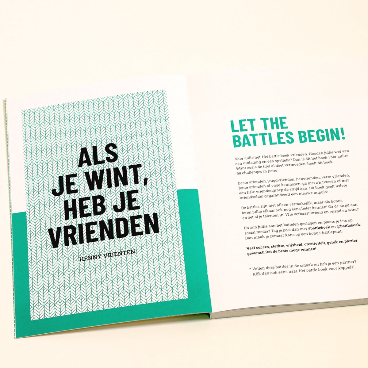 HET BATTLE BOEK VOOR VRIENDEN