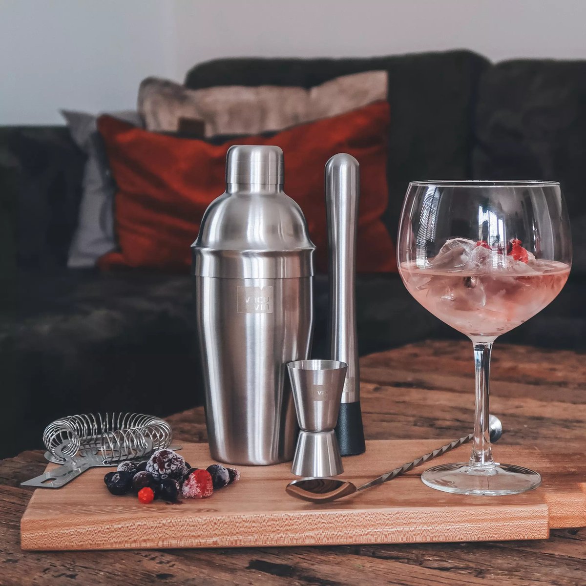 COCKTAILSHAKER RVS