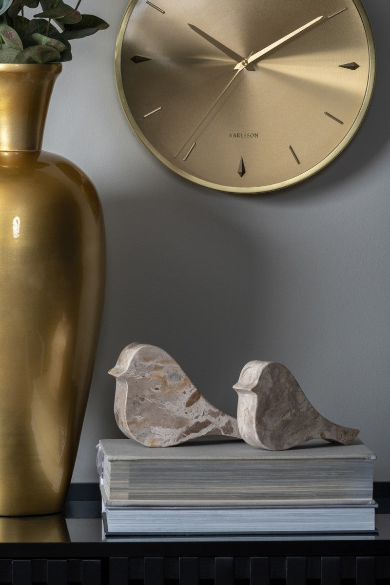 STATUE BIRD BROWN - SMALL