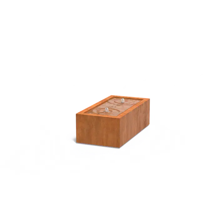 WATERTAFEL RECHTHOEKIG