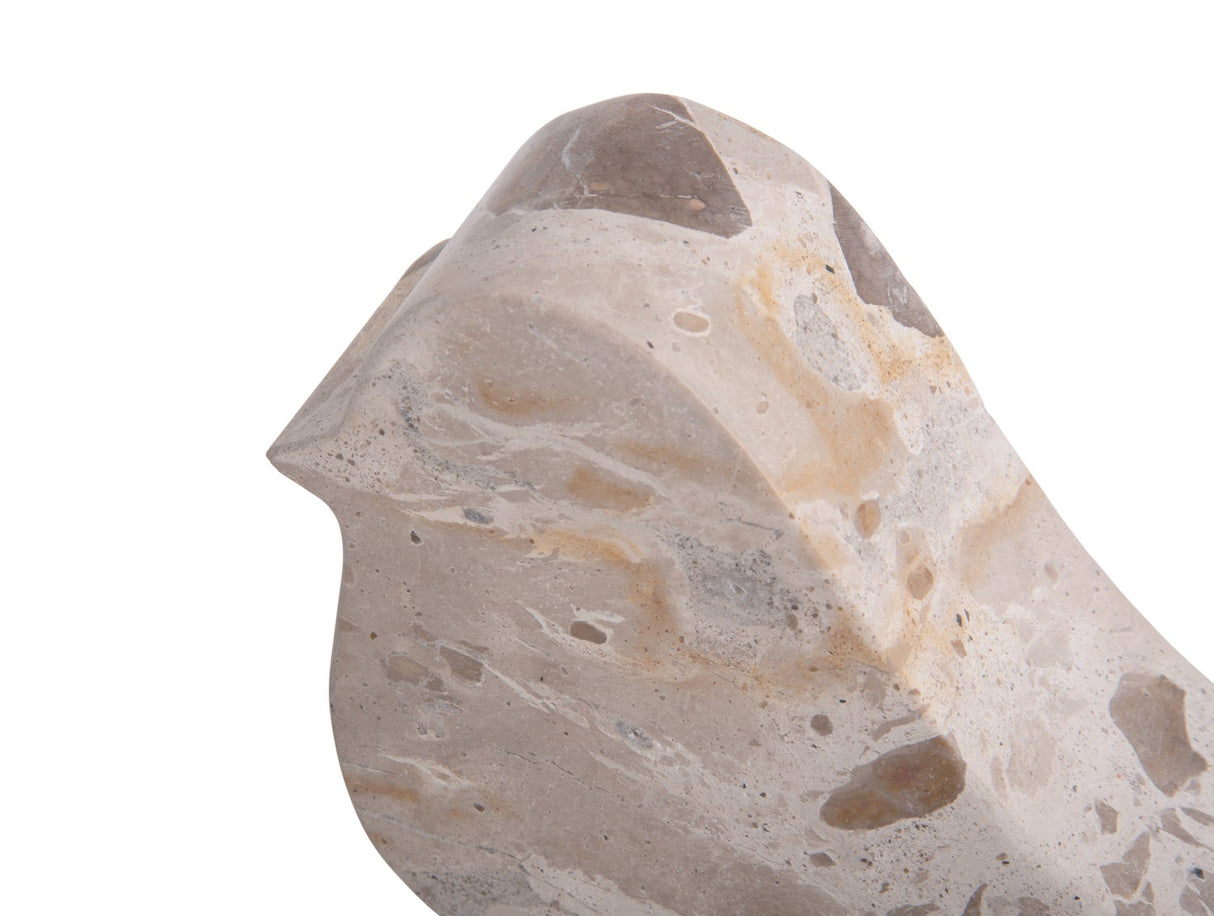 STATUE BIRD BROWN - LARGE