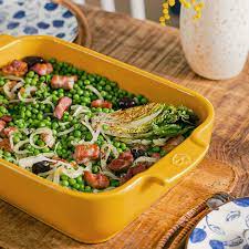 APPOLIA RECHTHOEKIGE OVENSCHAAL - SAFFRAAN GEEL