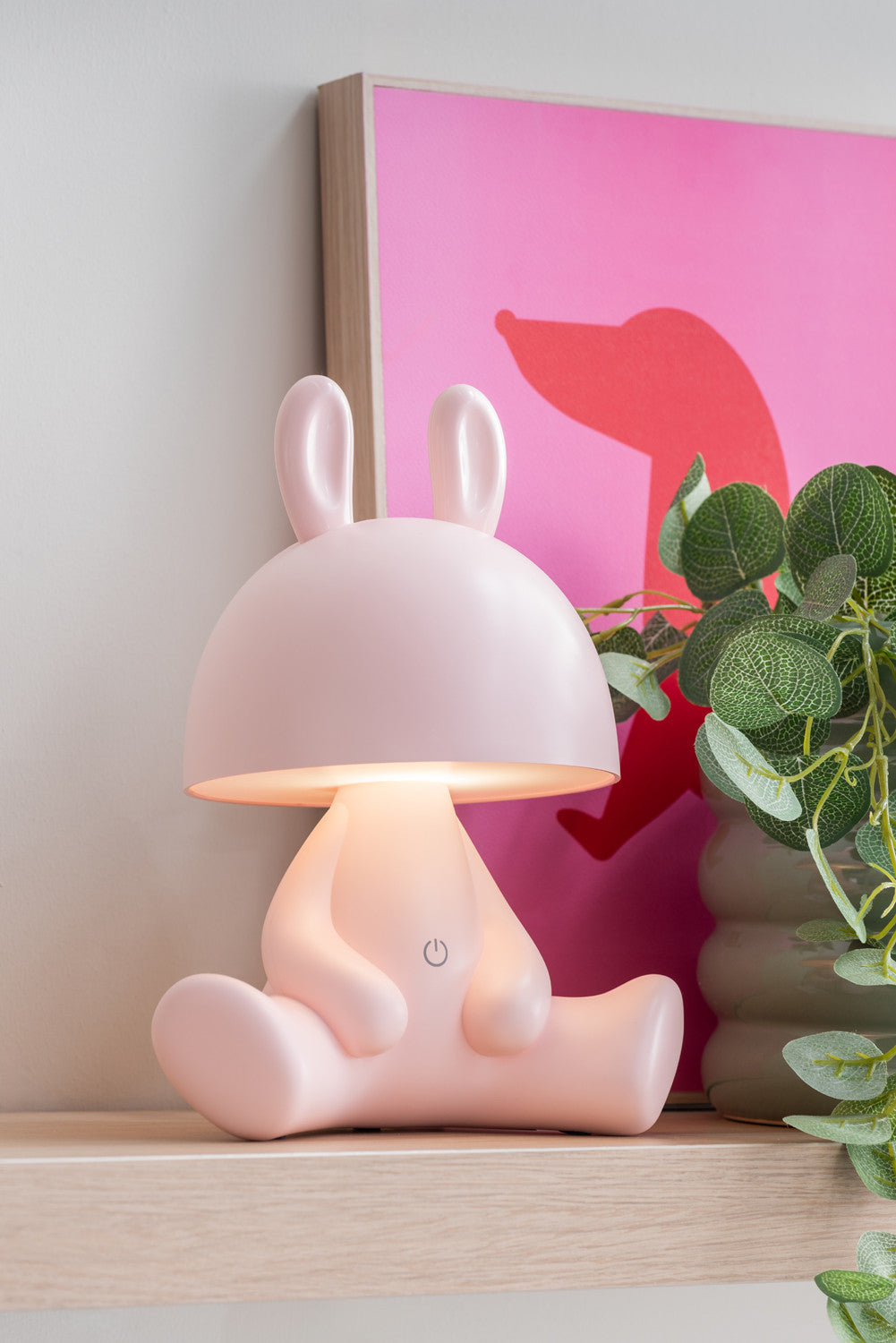 TABLE LAMP BUNNY - SOFT PINK