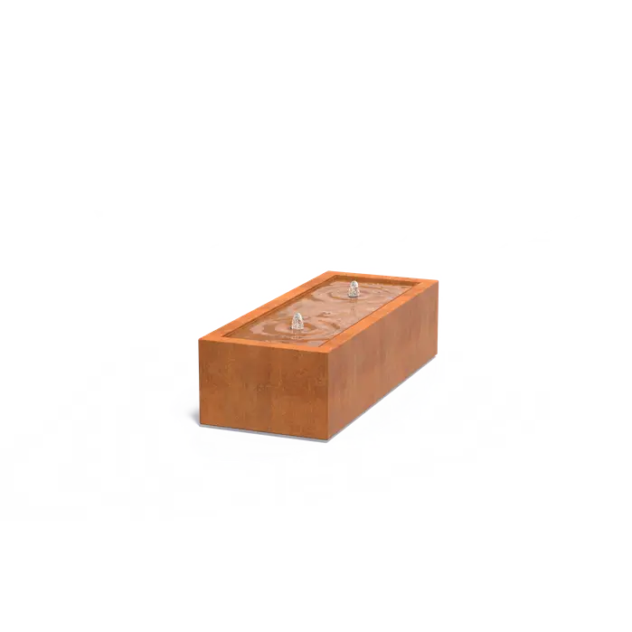 WATERTAFEL RECHTHOEKIG