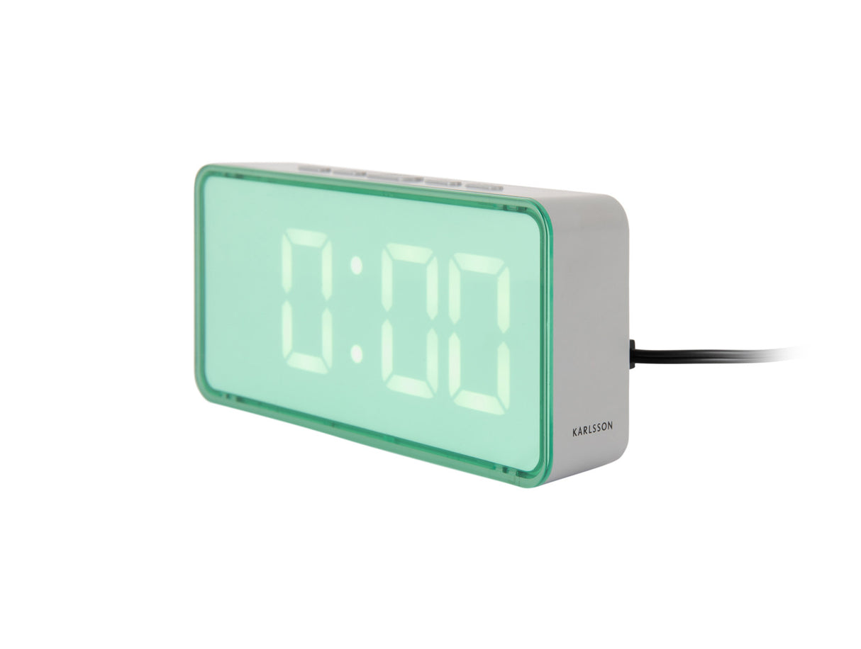 AUDAZ ALARM CLOCK - GROEN