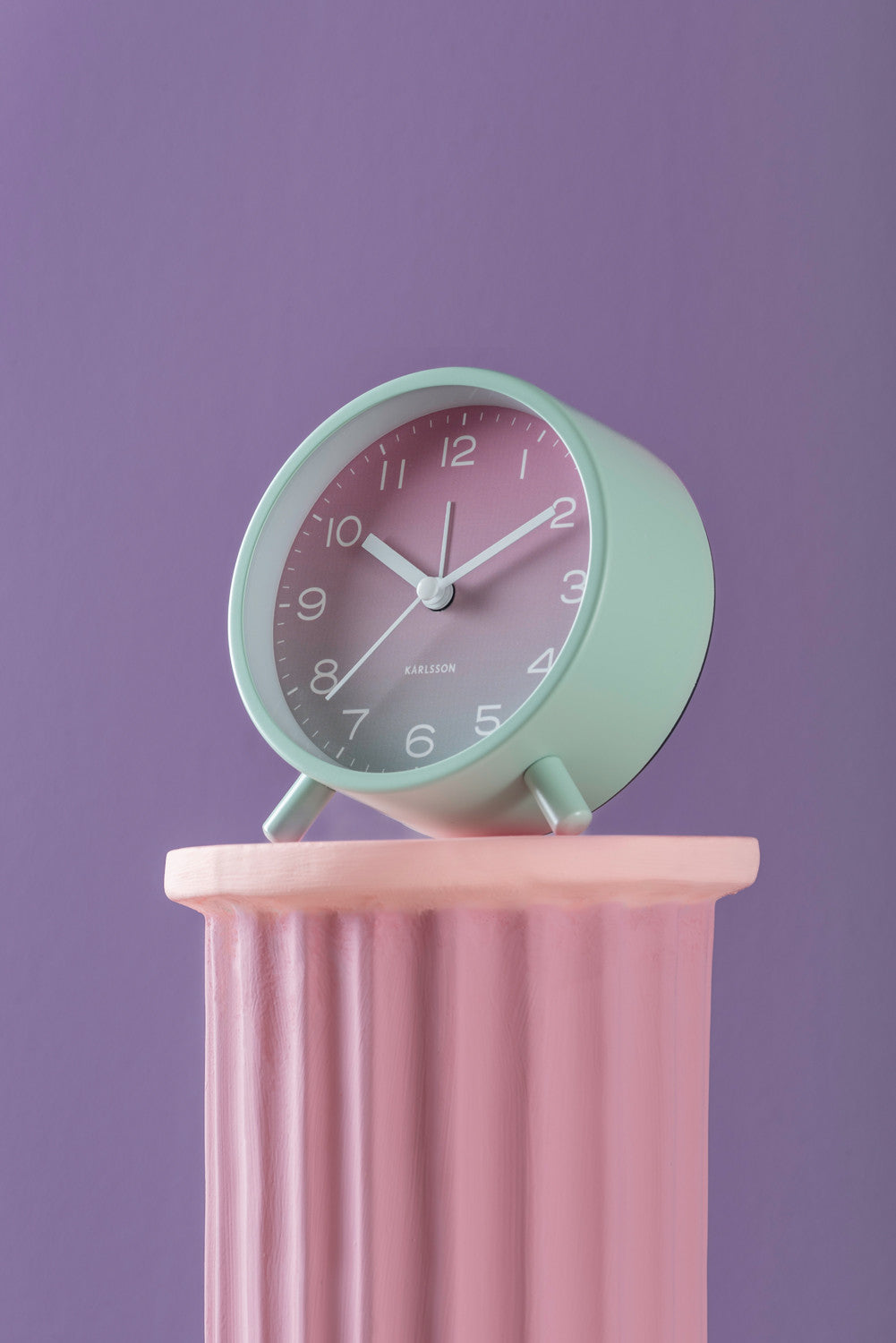 GRADIENT ALARM CLOCK - GROEN