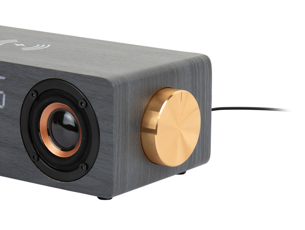 CLASSIC - ALARM CLOCK/SPEAKER/PHONE CHARGER