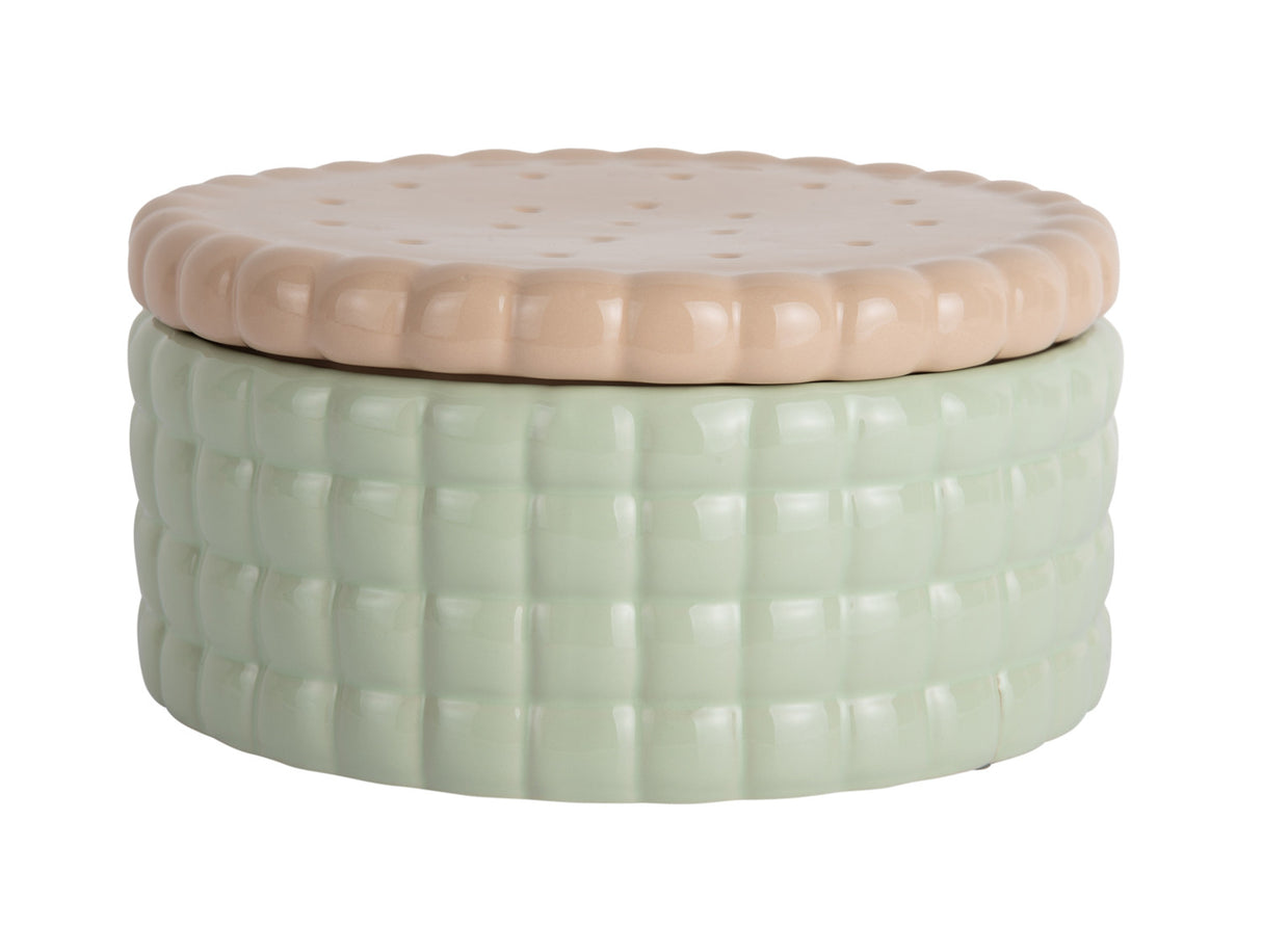 BISCUIT BOX LARGE - SOFT GREEN