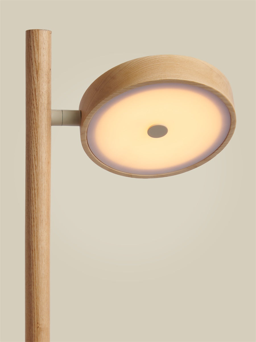 OKINAWA STAANDE LAMP - 1 SHADE - ASH NATURAL