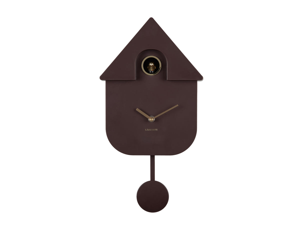 CUCKOO WANDKLOK - EARTH BROWN