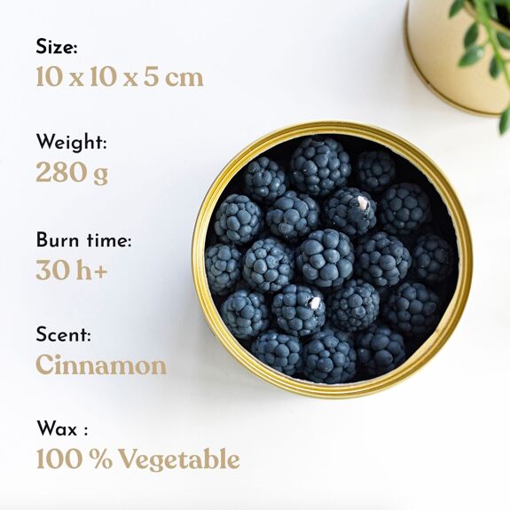 CINNAMON BLACKBERRY GEURKAARS