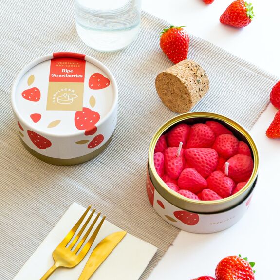 STRAWBERRIES GEURKAARS