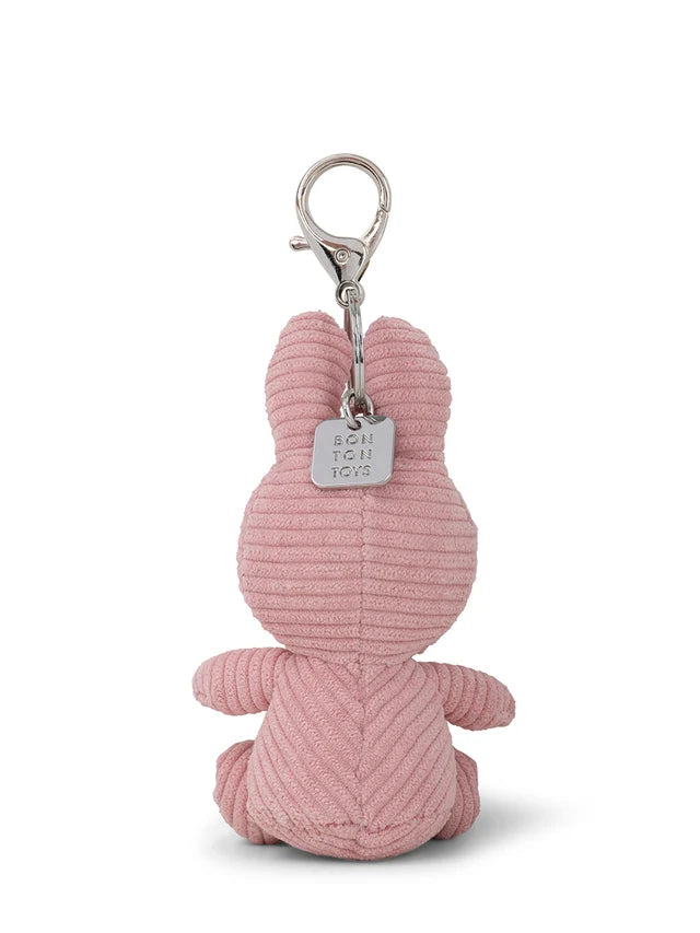 NIJNTJE SLEUTELHANGER CORDUROY - PINK