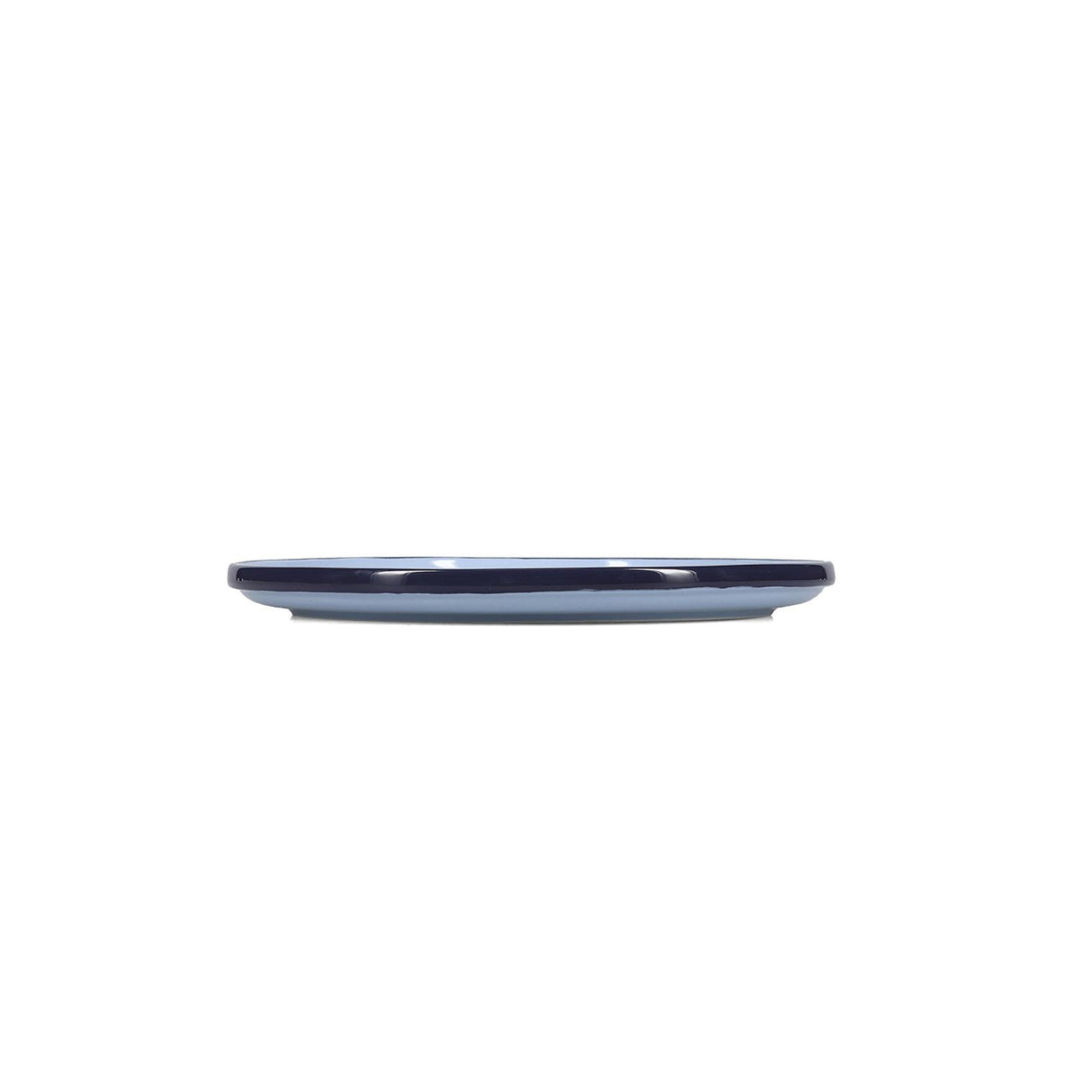 PLAT BORD 26 CM - DUO BLAUW