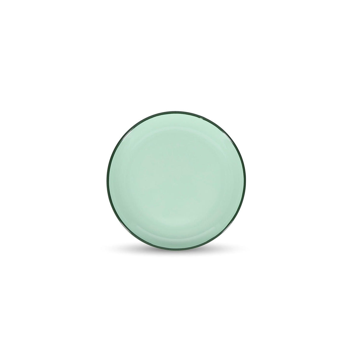 PLAT BORD 18 CM - DUO GROEN