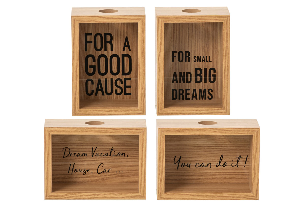 HOUTEN SPAARPOT