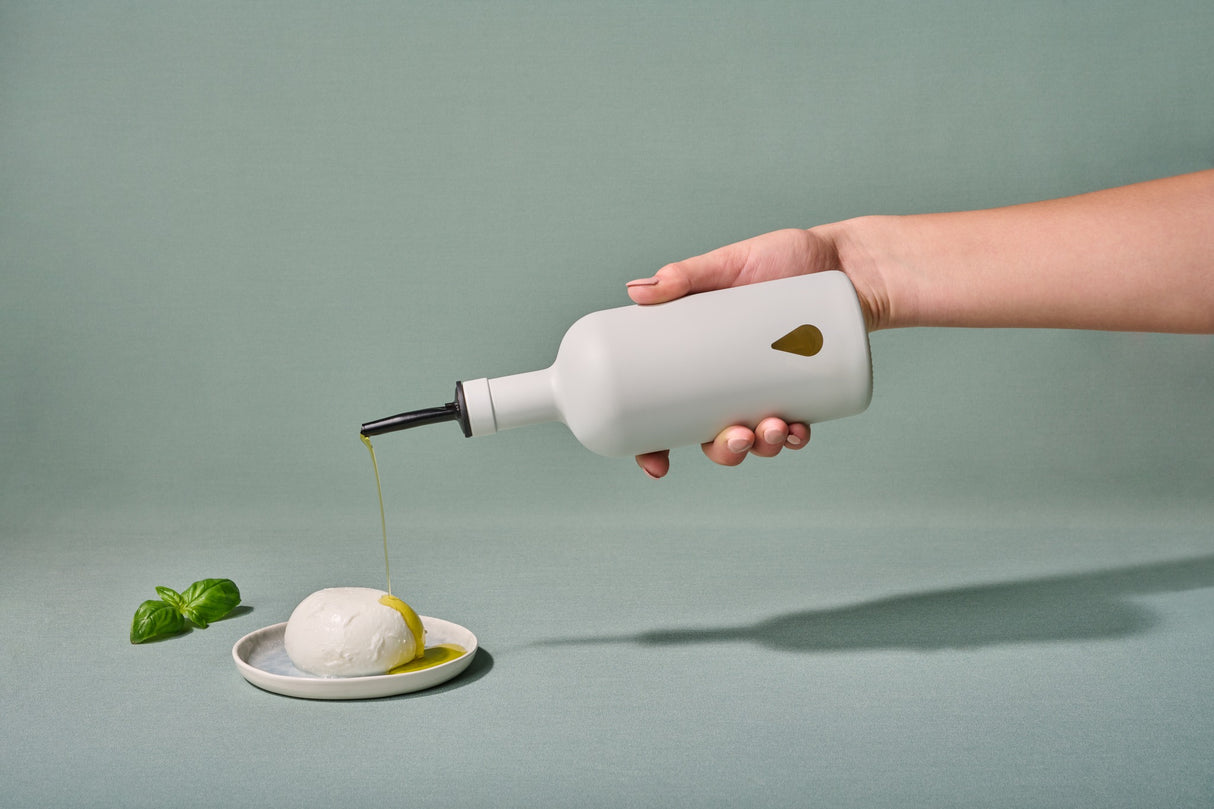 OLIJFOLIE & AZIJNFLES - MIST GREY