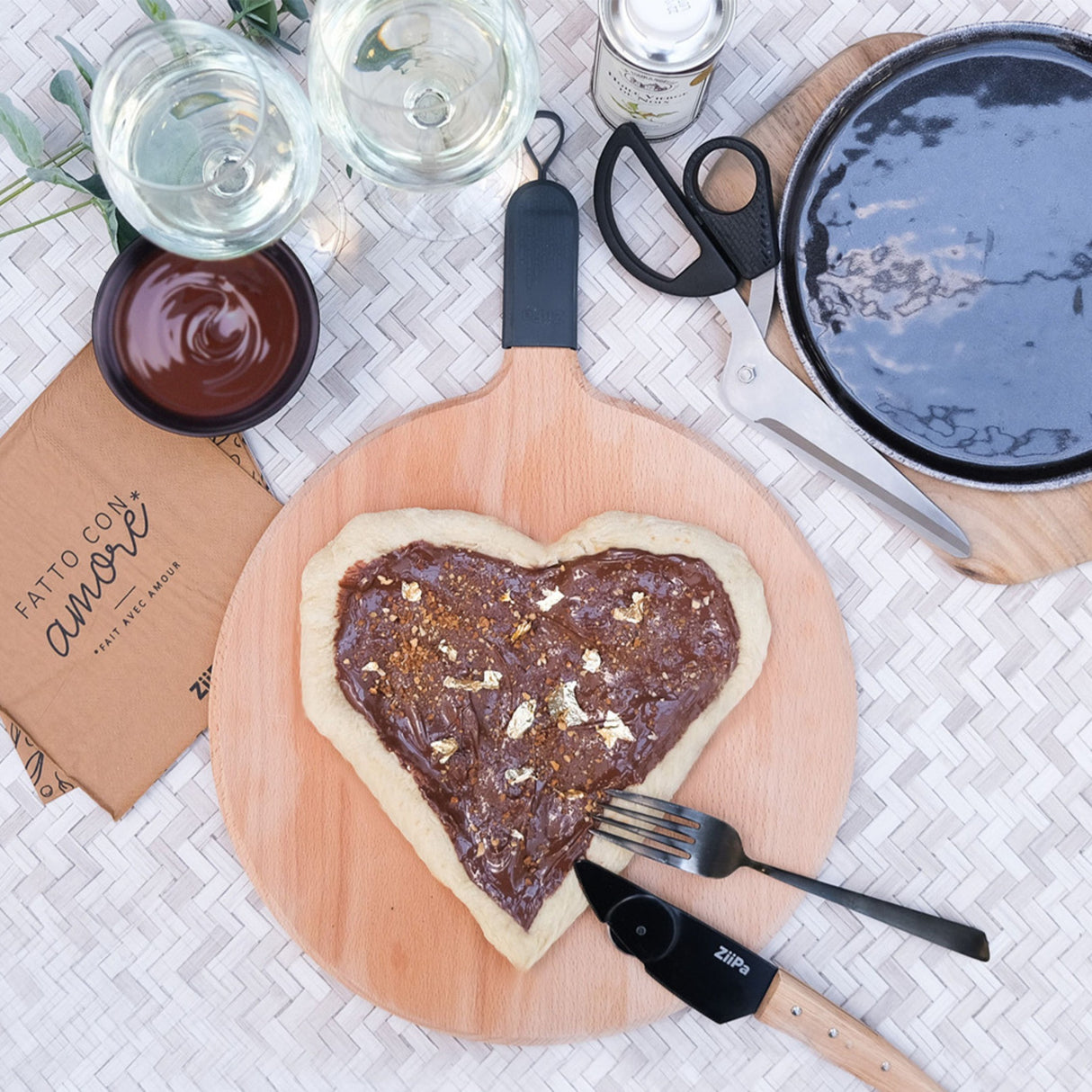 PIZZASNIJDER + PIZZAMES