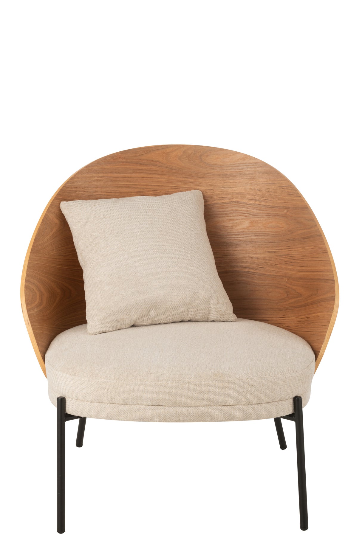 COSY LOUNGESTOEL - NATURAL/BEIGE