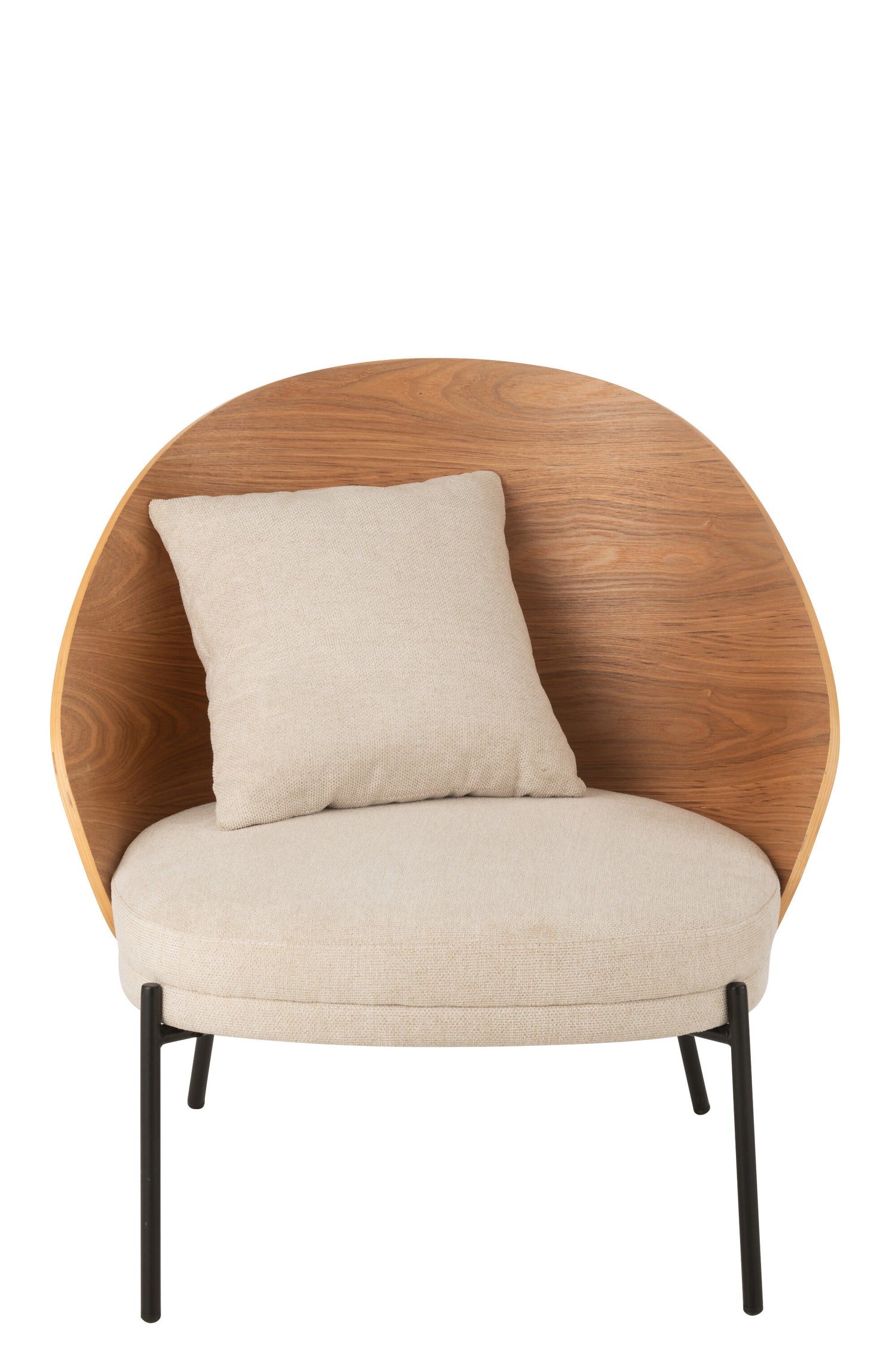 COSY LOUNGESTOEL - NATURAL/BEIGE