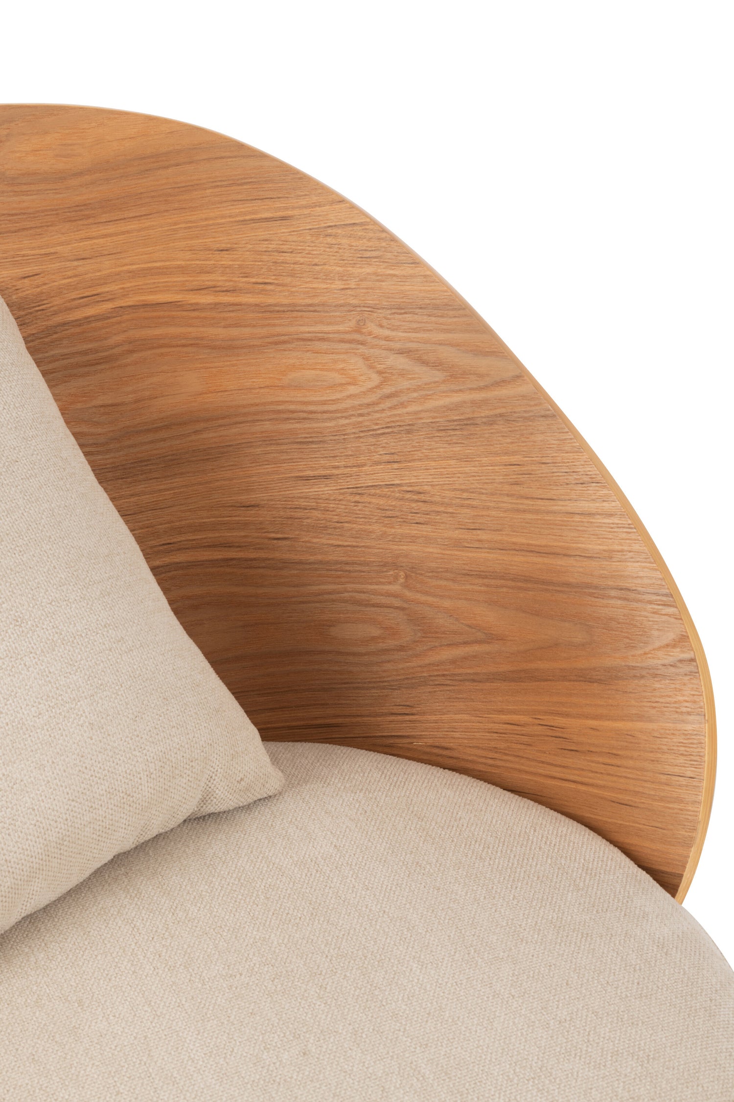COSY LOUNGESTOEL - NATURAL/BEIGE