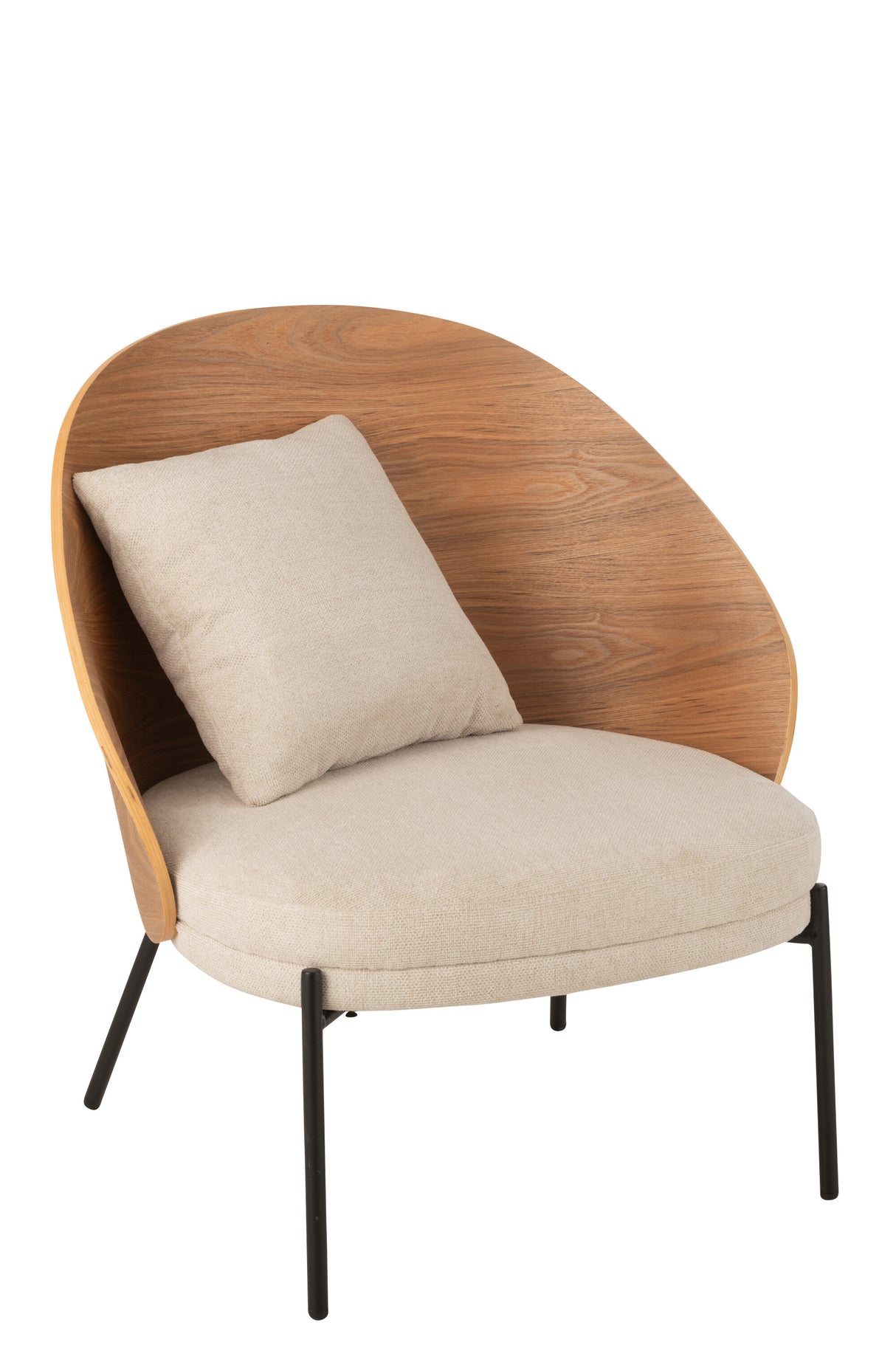 COSY LOUNGESTOEL - NATURAL/BEIGE