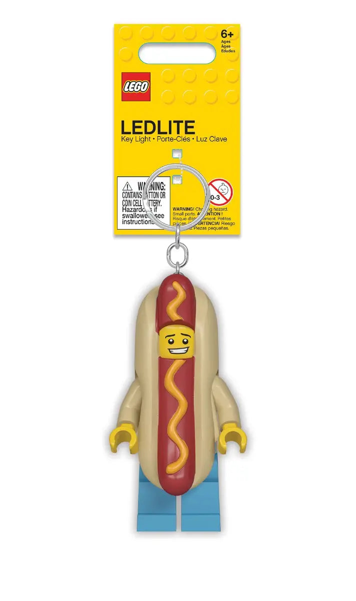 LEGO SLEUTELHANGER - HOT DOG GUY