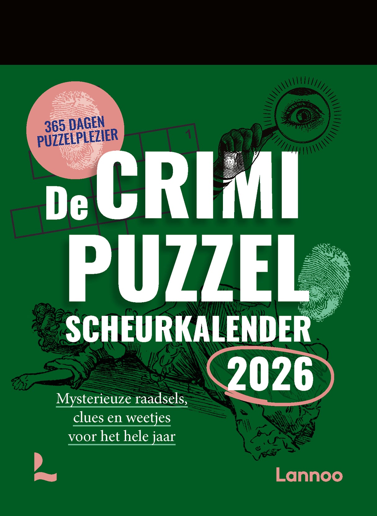 DE CRIMI PUZZEL SCHEURKALENDER 2026