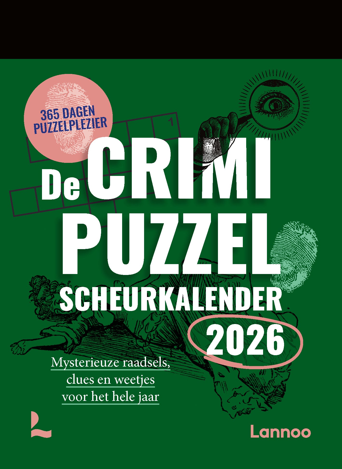 DE CRIMI PUZZEL SCHEURKALENDER 2026
