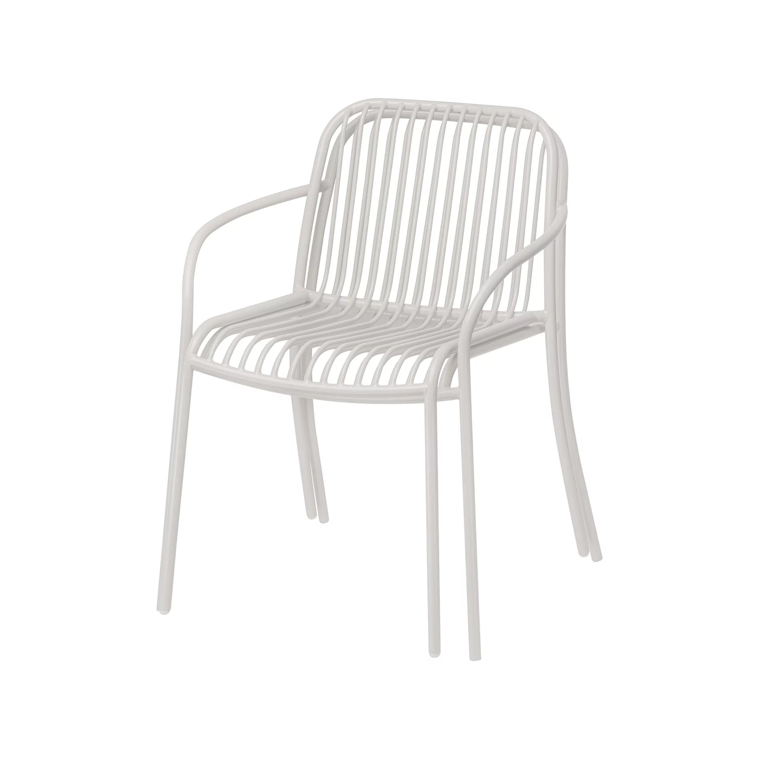 YUA WIRE ARMCHAIR - SILK GRAY