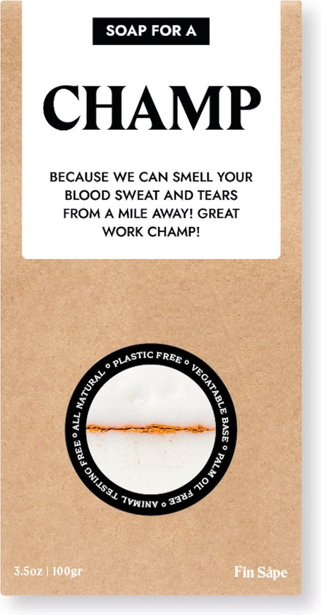 SOAP BAR - FOR A CHAMP
