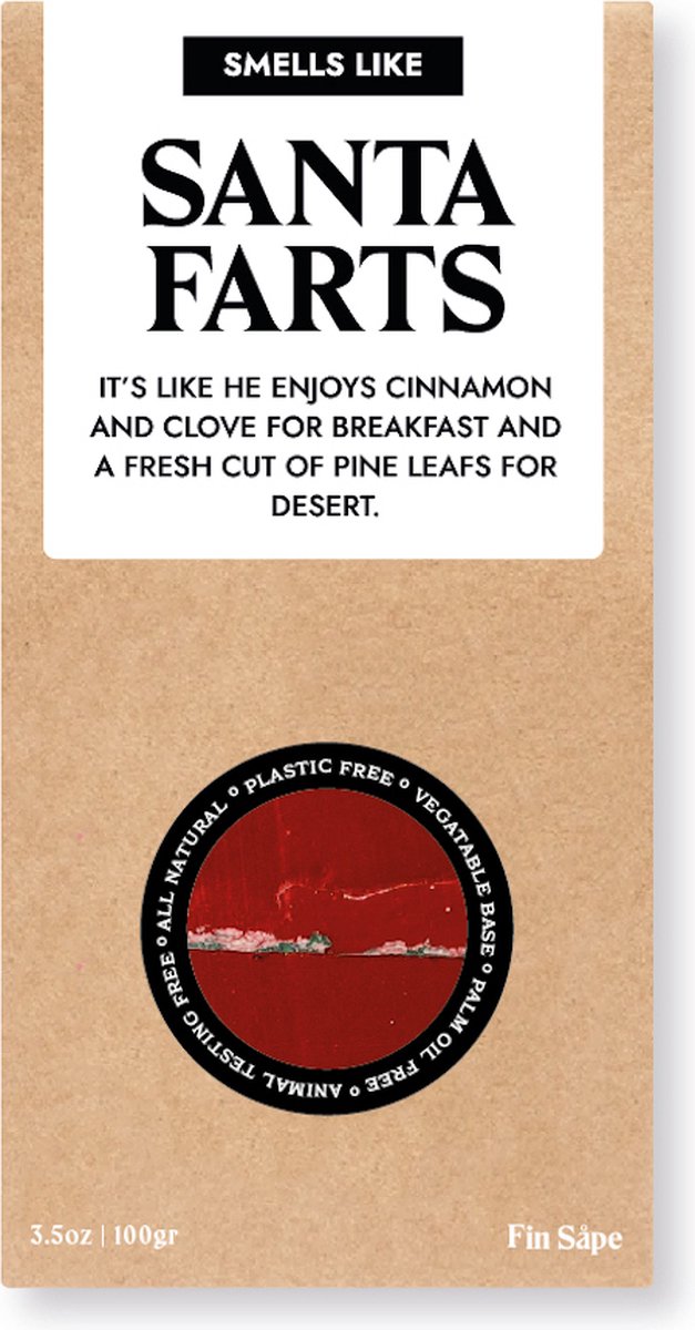 SOAP BAR - SMELLS LIKE SANTAH FARTS