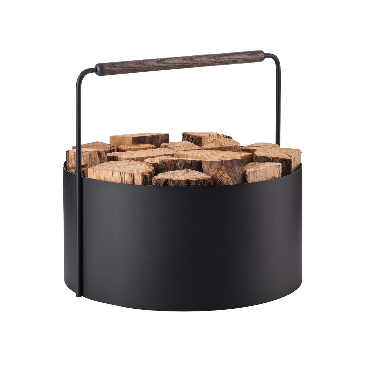 ASHI FIREWOOD BASKET - BROWN/OAK