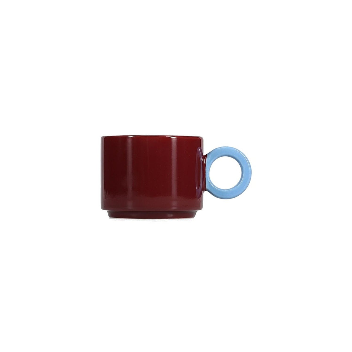 MOK LOU - BURGUNDY / LIGHT BLUE