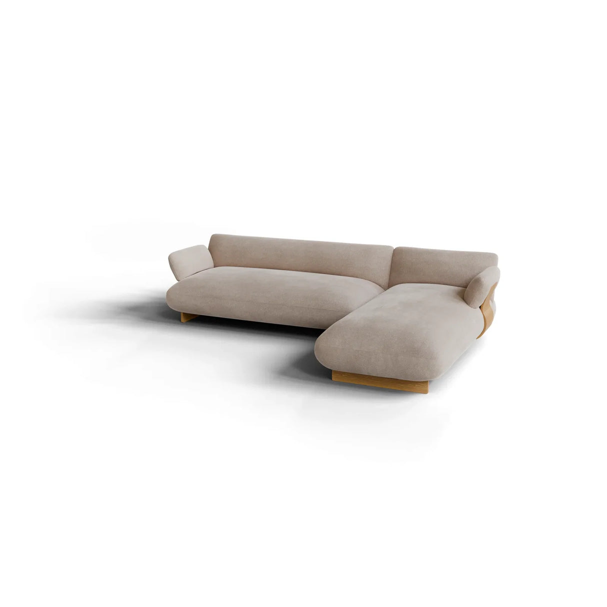 MOCO SOFA 2SEATER + CHAISE LONGUE - STOF BOUCLA