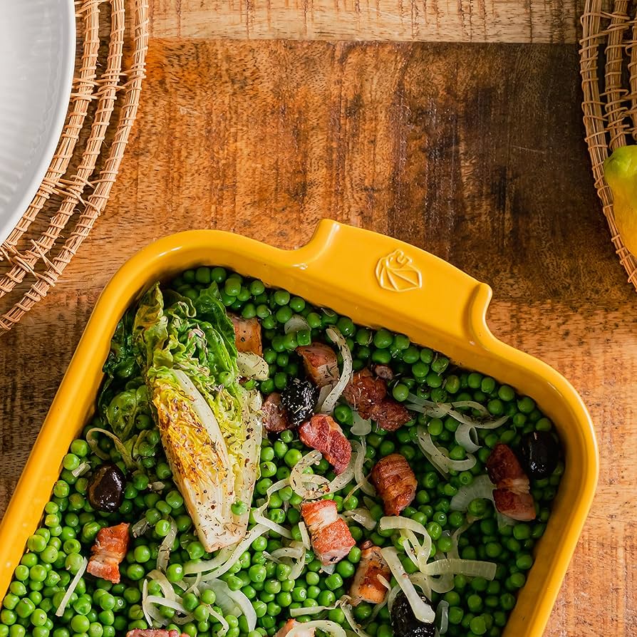 APPOLIA RECHTHOEKIGE OVENSCHAAL - SAFFRAAN GEEL