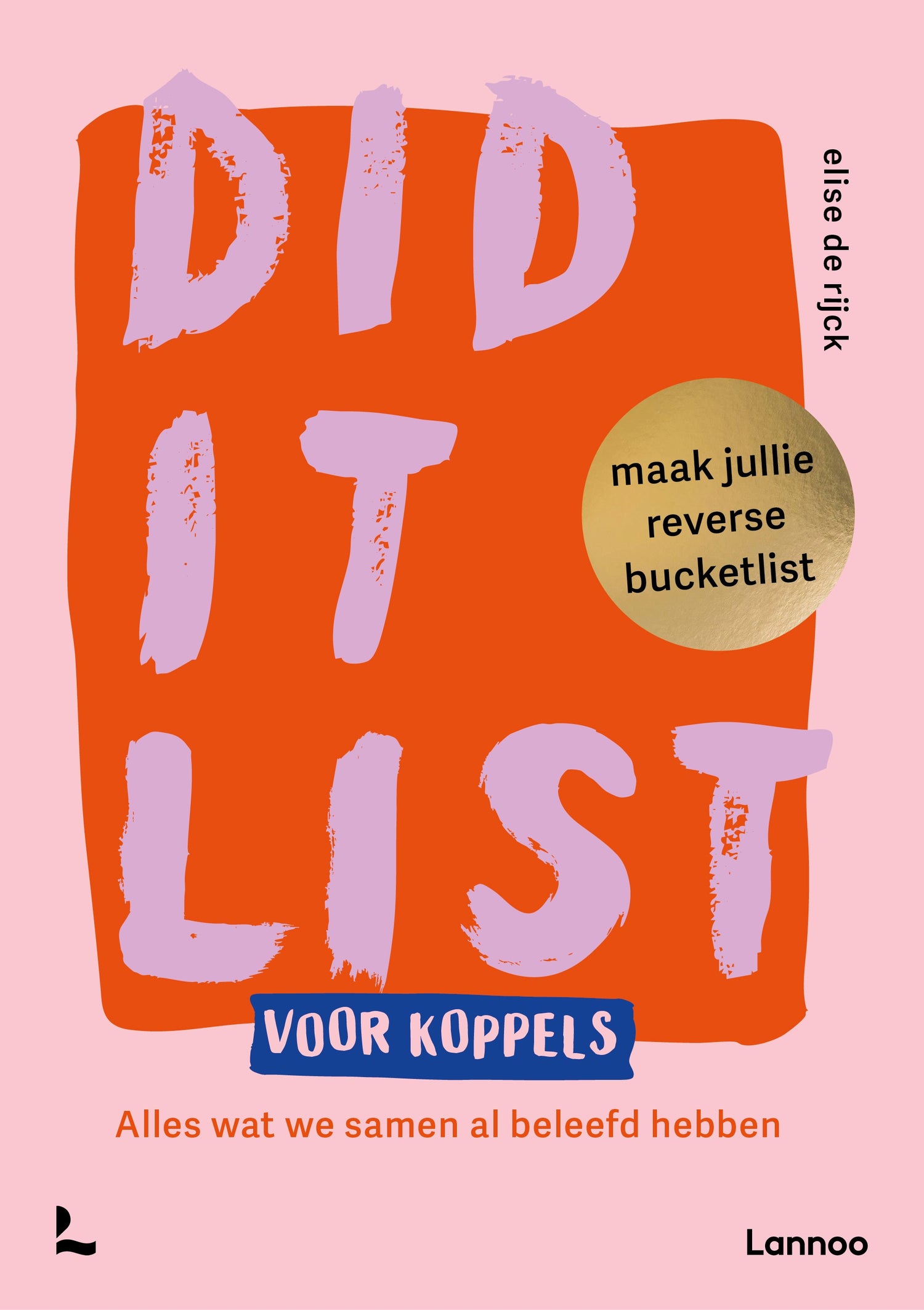 BOEK - DID IT LIST VOOR KOPPELS - REVERSE BUCKETLIST