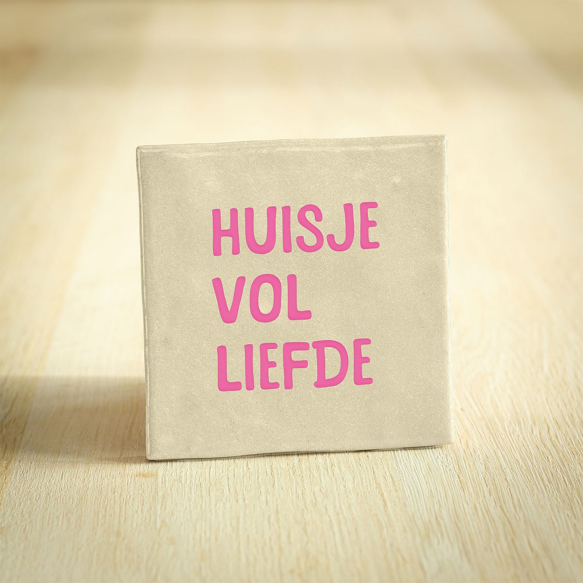 TEGEL / HUISJE VOL LIEFDE