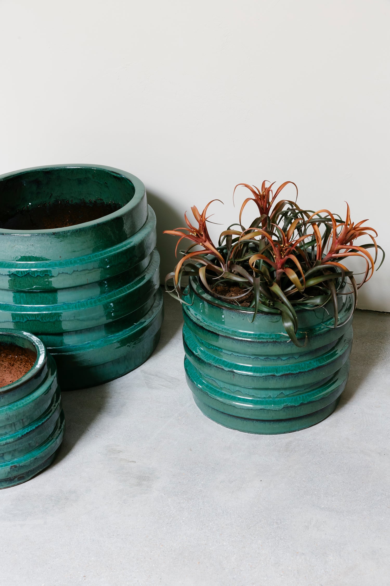 BLOEMPOT AGATA - AQUA