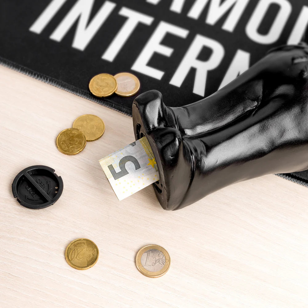 SPAARPOT - ZWARTE KABOUTER