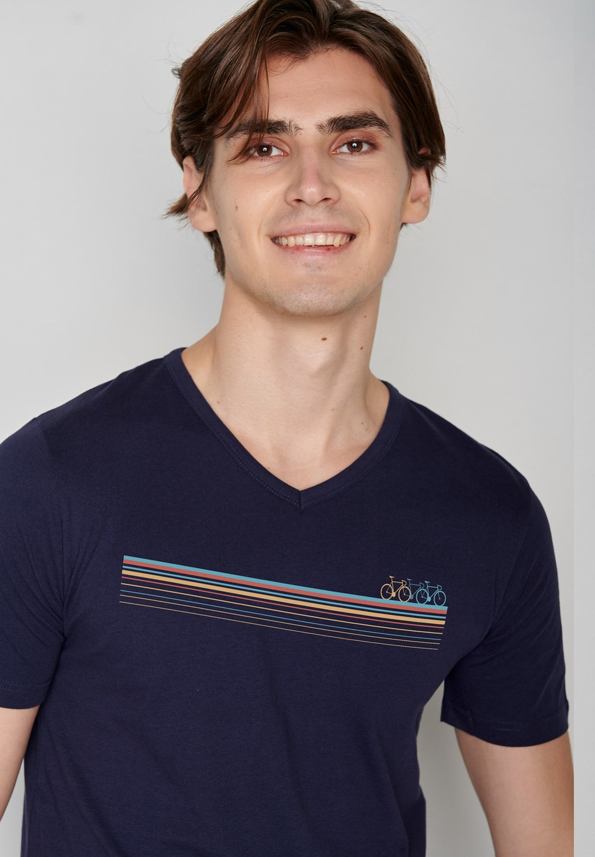 T-SHIRT BIKE FAST - NAVY