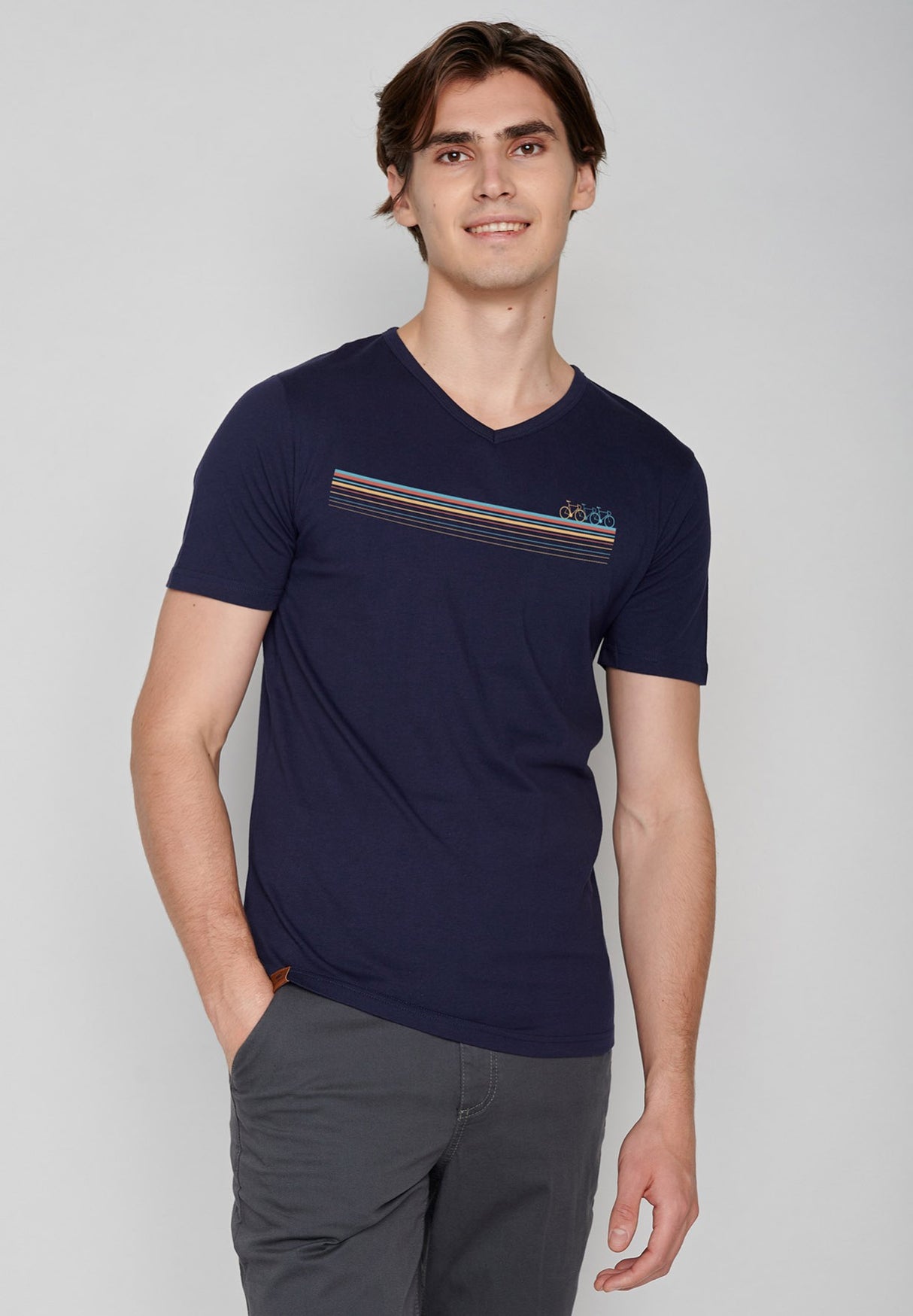 T-SHIRT BIKE FAST - NAVY