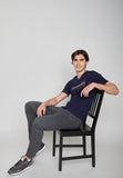 T-SHIRT BIKE FAST - NAVY