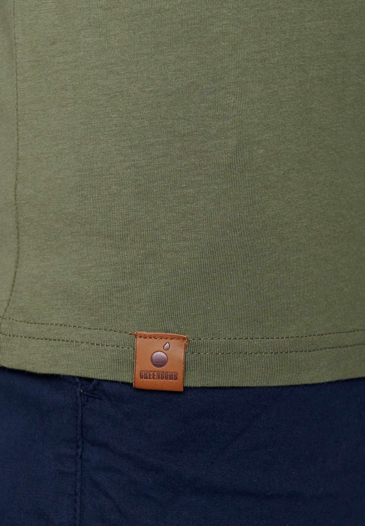 T-SHIRT BIKE MIX PEAK - DIRTY OLIVE